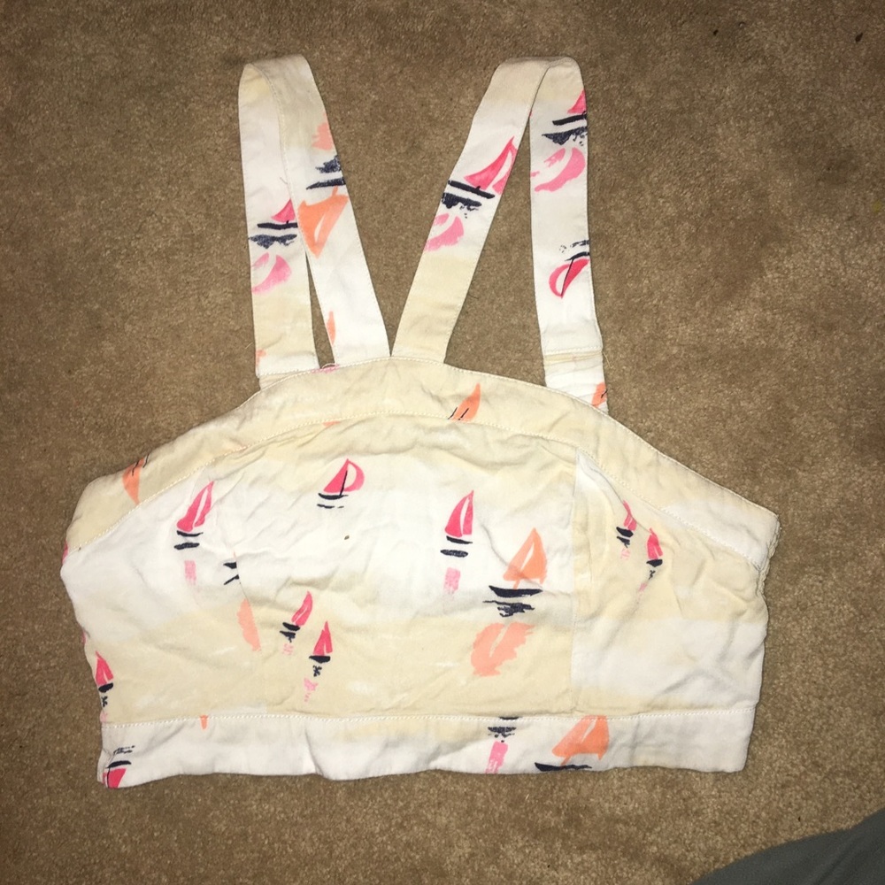 Sailboat crop top
